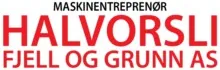 Logo av Halvorsli Fjell og Grunn AS